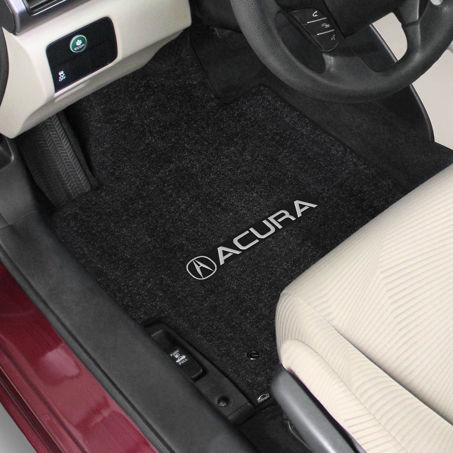 Lloyd Mats Car Floor Mat Acura With A Logo for Acura 2004-2008 TSX - Ebony - Picture 9 of 14