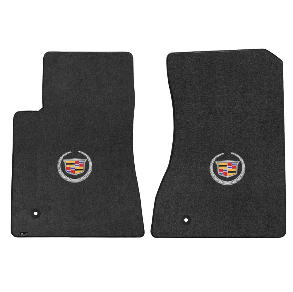 Lloyd Mats Car Floor Mat Cadillac Logo for Cadillac 2011-2015 CTS - Ebony - Picture 1 of 14