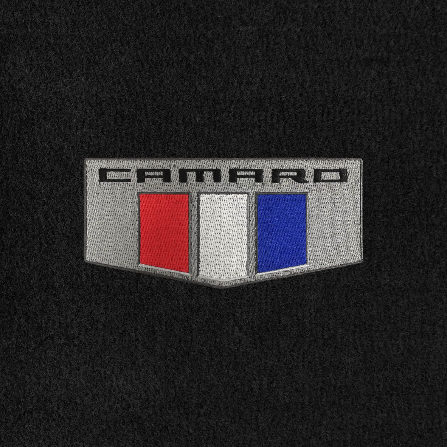 Lloyd Mats Car Floor Mat Camaro Shield Logo for Chevy 2016-2022 Camaro - Ebony - Picture 14 of 14