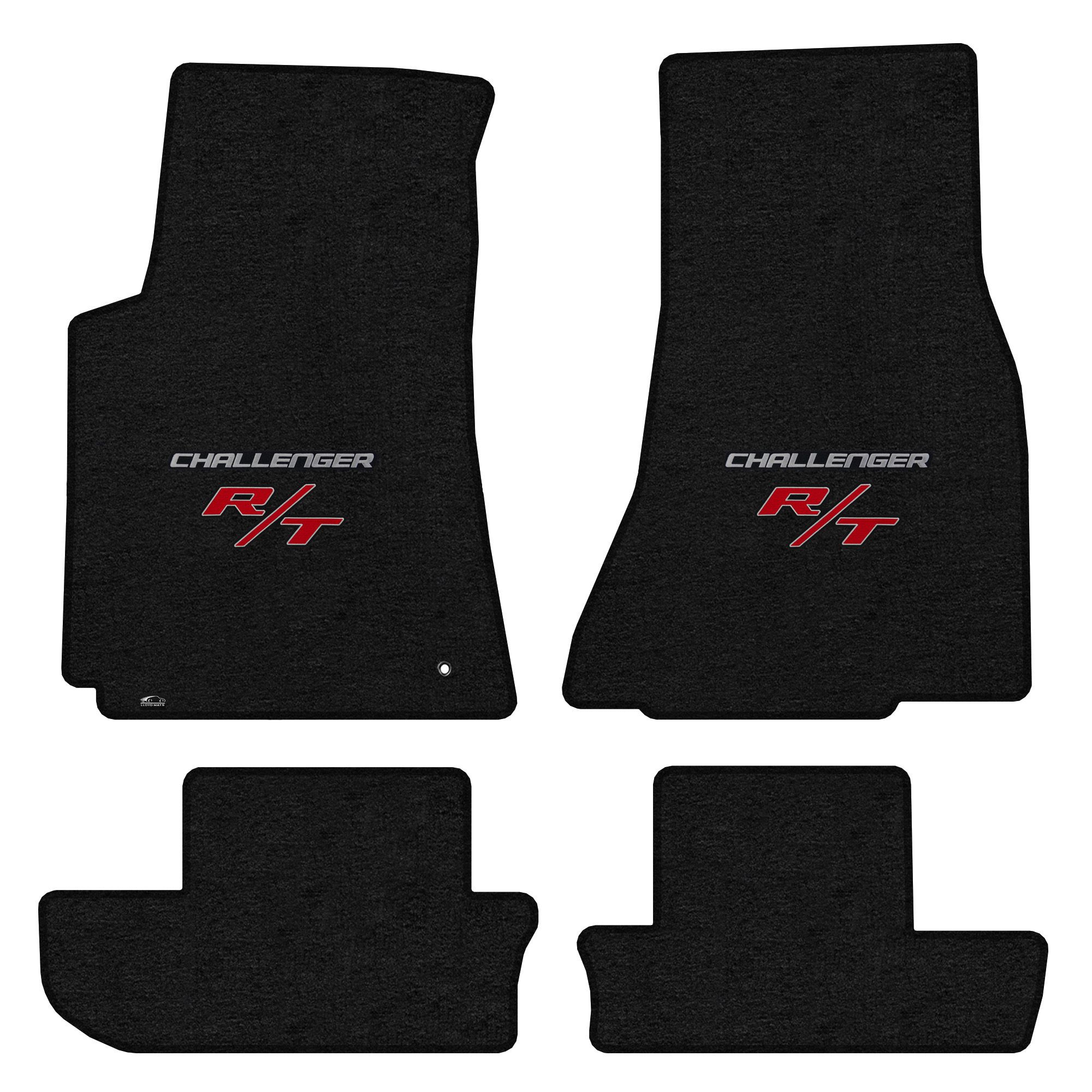 Lloyd Mats Car Floor Mat Challenger & RT Silver Logo for Dodge 08-10 Challenger - Picture 7 of 20